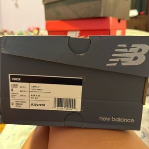 New Balance Blue and Gray Sneakers